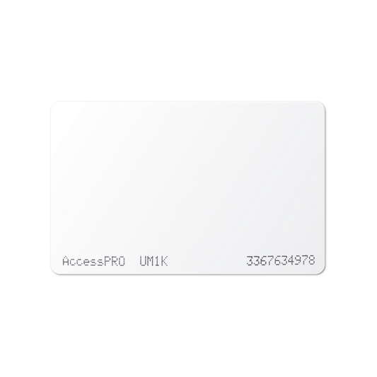 Accesspro ACCESS-DUAL-UM Dual Card Technology: RFID (UHF) 900MHz / MIFARE 13.56 MHz for Offices and Parking Lots