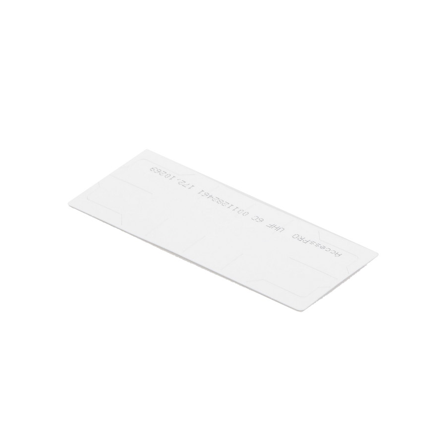 Accesspro ACCESSTAGV2 UHF Windshield Inlay Label TAG / EPC GEN 2 / Adheres to Car Windshield / Compatible with Long Range Readers PRO12RF and PRO6RF