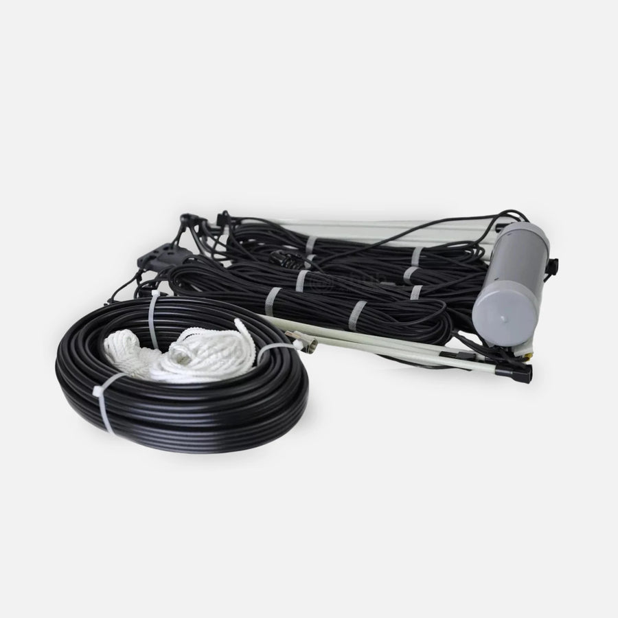 Icom AH-710 1.9 - 30mhz Folded Dipole Antenna with 30m Coax Cable, 150W Max