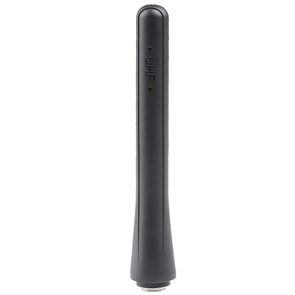 Hytera AN0485H19 UHF Stubby Antenna, SMA-male, 9cm, 450-527MHz, GPS 1575MHz