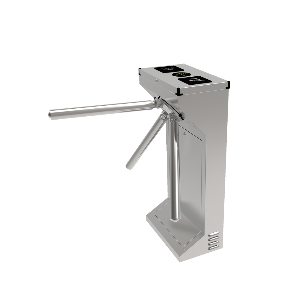 Accesspro AP-1000-HD Bidirectional Industrial Turnstile, Stainless Steel,outdoor, Supports Proximity Reader