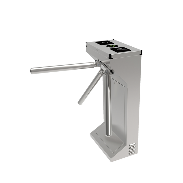 Accesspro AP-1000-HD Bidirectional Industrial Turnstile, Stainless Steel,outdoor, Supports Proximity Reader