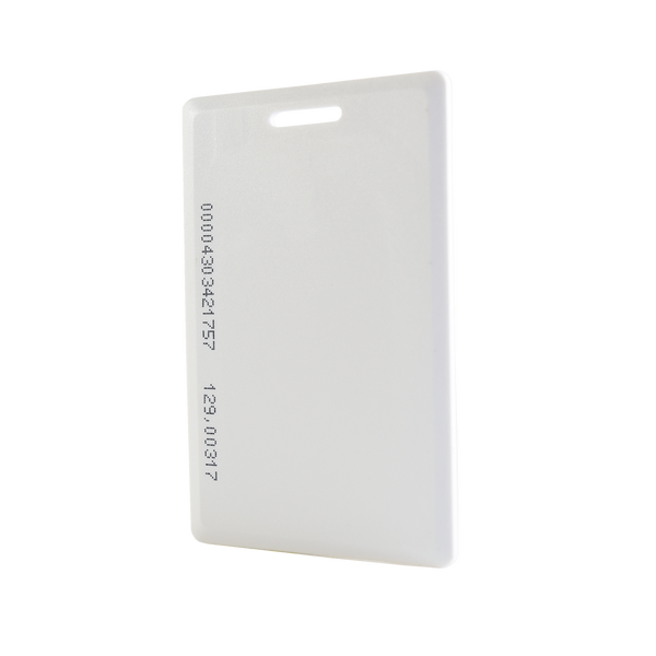 Rosslare Security Products ATERC26A3001 Proximity Read-Only Card, 125 kHz, Perforated (thick), Manufactured with the Industry's Most Durable PVC