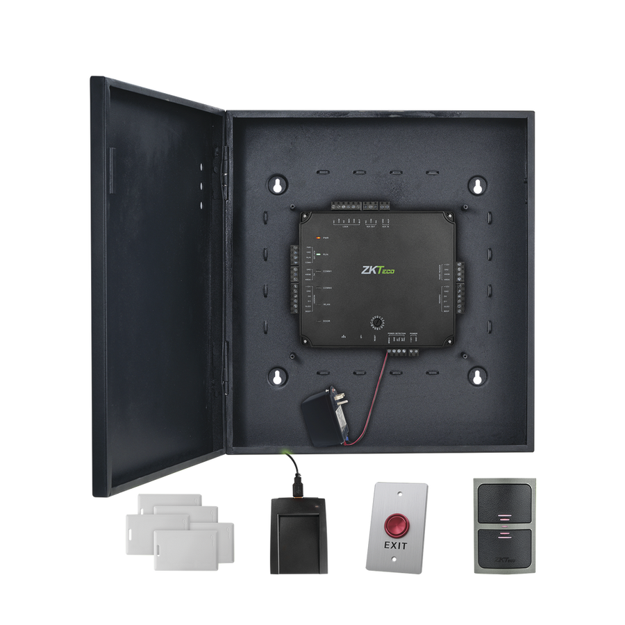 Zkteco ATLAS-100-KIT-US 1 Door Access Control Kit / 5,000 Users / 10,000 Events / PoE / No Software Required