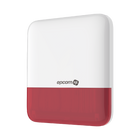 Epcom AXSE(R) (epcom AX) Wireless Siren with Red Strobe / Outdoor IP65 / 110 dB