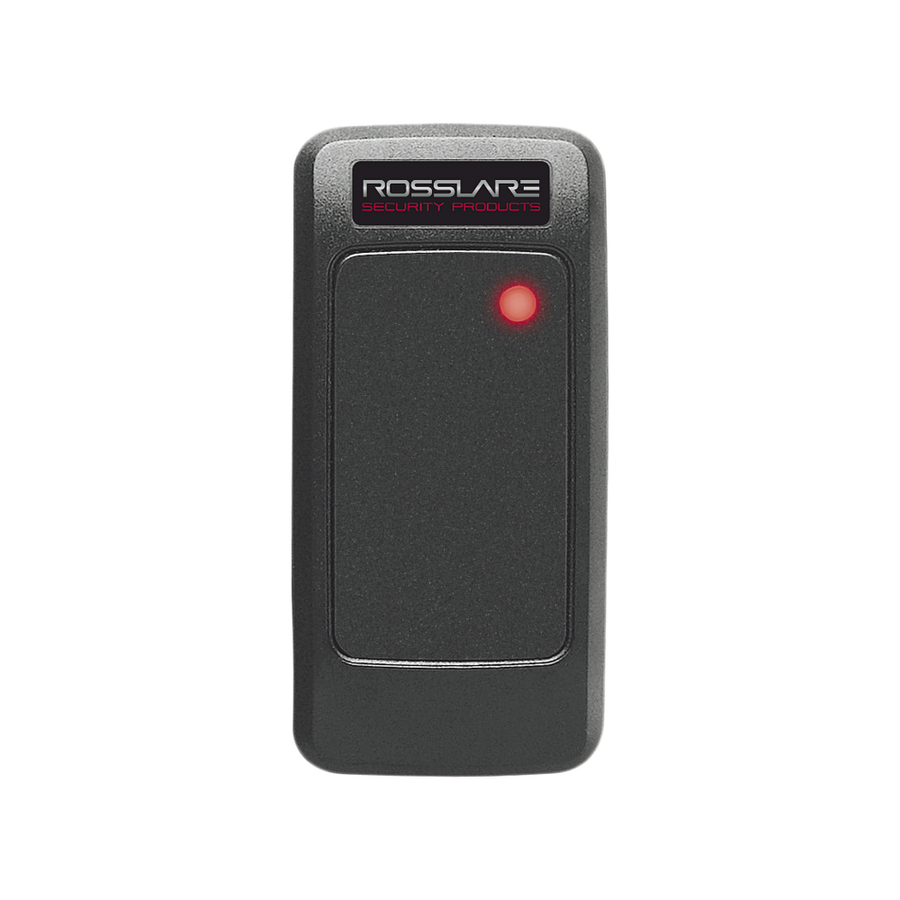 Rosslare AY-K12C(US) Indoor / Outdoor Micro Mullion Multi-Format Proximity Reader, 125 kHz