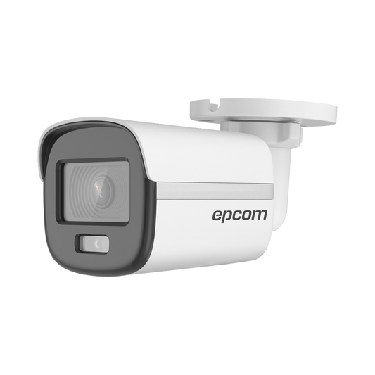 Epcom Professional B3K-TURBO-C Bullet TURBOHD 3K (5MP) / COAXITRON Audio / 24/7 Color Image / 2.8 mm Lens / White Light 20 m / Outdoor IP67