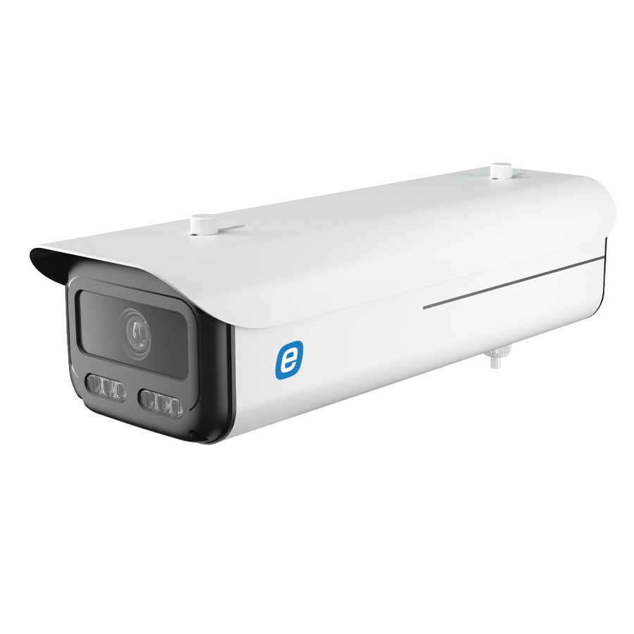 Epcom XBLPRC-GEN3 [ LPR ] Bullet IP 4 MP / POE / 229ft (70m) White Light / WDR (120dB) / Micro SD / IP67 / 2.8 mm - 12 mm Motorized Lens / Cloud Video Recording / Metal Housing