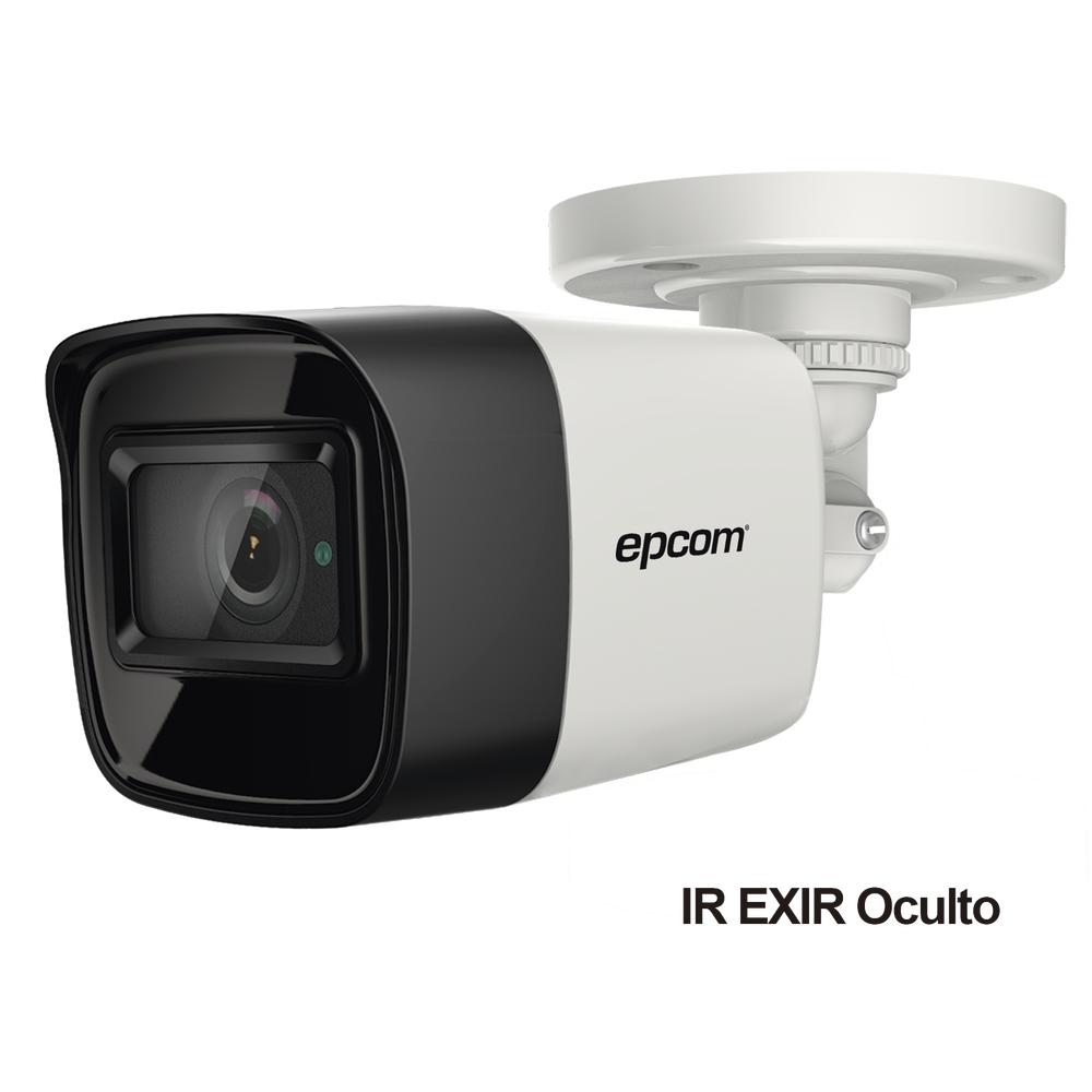 Epcom Professional B4K-TURBO 4K Bullet camera TURBOHD / 2.8 mm Lens / IR EXIR up to 30 mts / IP67 / 12 VDC / 4 Technologies (TVI / AHD / CVI / CVBS)