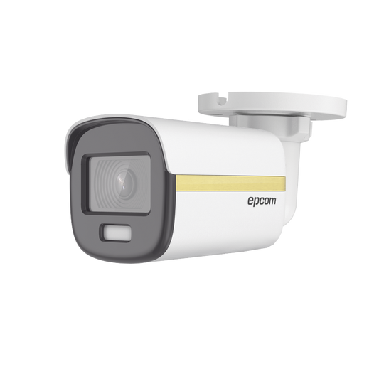 Epcom B4K-TURBO-C TurboHD 4K Bullet Camera / 24/7 Color Image / 2.8mm Lens / METAL / 20m White Light / IP67 Exterior / 130dB WDR