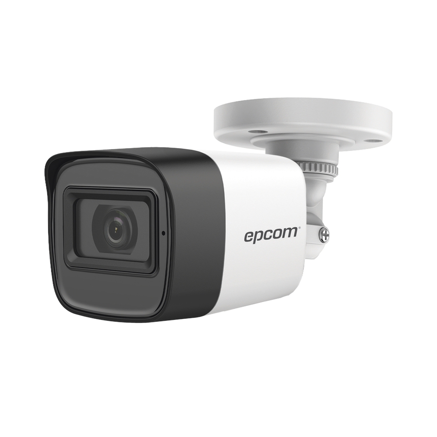 Epcom Professional B50-TURBO-G2/A Audio by Coaxitron / Bullet TURBOHD 5 Megapixels / FOV 106° / Lens 2.8 mm / 98 ft IR / Outdoor IP67 / 4 Technologies / dWDR