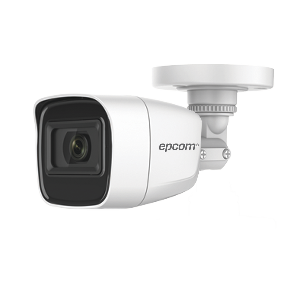 Epcom Professional B8-TURBO-G2P/A Bullet TURBOHD 2 Megapixels / FOV 106° / Lens 2.8 mm / Audio by Coaxitron / 30 mts IR EXIR / Exterior IP66 / 4 Technologies / dWDR