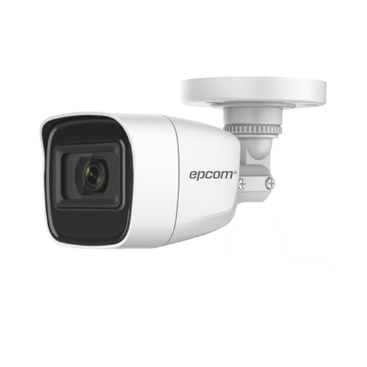 Epcom Professional B8-TURBO-G2P/A Bullet TURBOHD 2 Megapixels / FOV 106° / Lens 2.8 mm / Audio by Coaxitron / 30 mts IR EXIR / Exterior IP66 / 4 Technologies / dWDR
