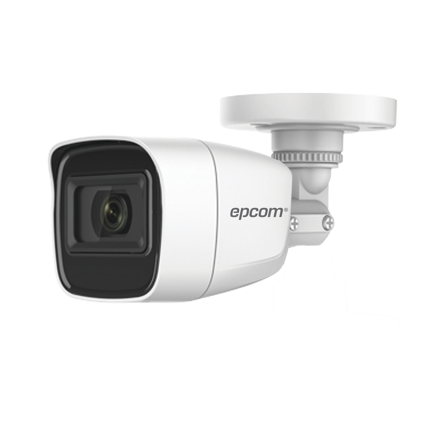 Epcom Professional B8-TURBO-G2P/A Bullet TURBOHD 2 Megapixels / FOV 106° / Lens 2.8 mm / Audio by Coaxitron / 30 mts IR EXIR / Exterior IP66 / 4 Technologies / dWDR