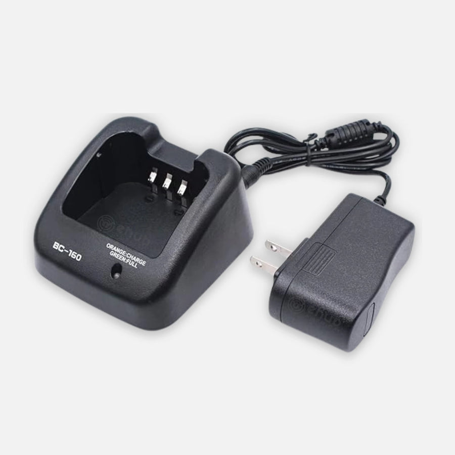 Icom BC-160 Li-Ion Desktop Rapid Charger with BC-123SA Adapter