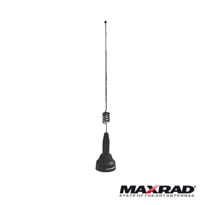 PCTEL BMAX150D VHF Mobile Antenna, Field Adjustable, Frequency Range 150-174 MHz, Unit Gain, 200 W, 43 cm/16.29'' Maximum Length