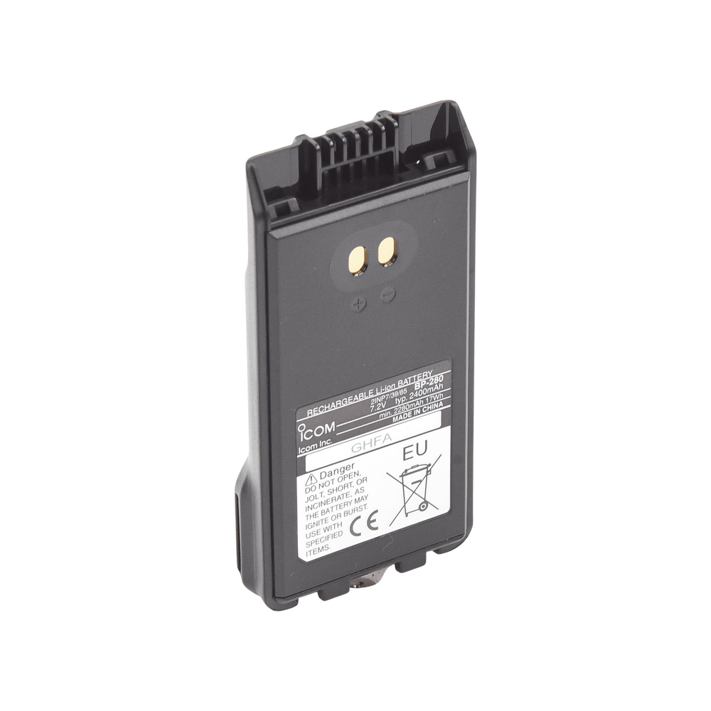 Icom BP-280 Li-ion Battery Pack 7.2V 2280mAh IC-F1100 / 2100D IP67