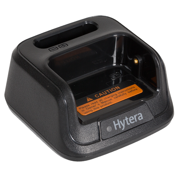 Hytera CH10L22 BD3i Standard Drop-In Single Unit Charger, dual pocket design