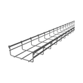 Charofil CH-54-150EZ Wire Mesh Cable Tray, Electro Galvanized, up to 129 Cat6 Cables, Section 9.84ft (3 m), (2.13 / 5.91 inches) 54/150 mm Width