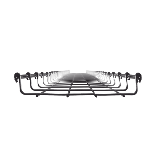 Charofil CH-54-200EZ Wire Mesh Cable Tray, Electro Galvanized, up to 172 Cat6 Cables, Section 9.84 ft (3m), 2.13/7.87 in (54/200 mm) Width