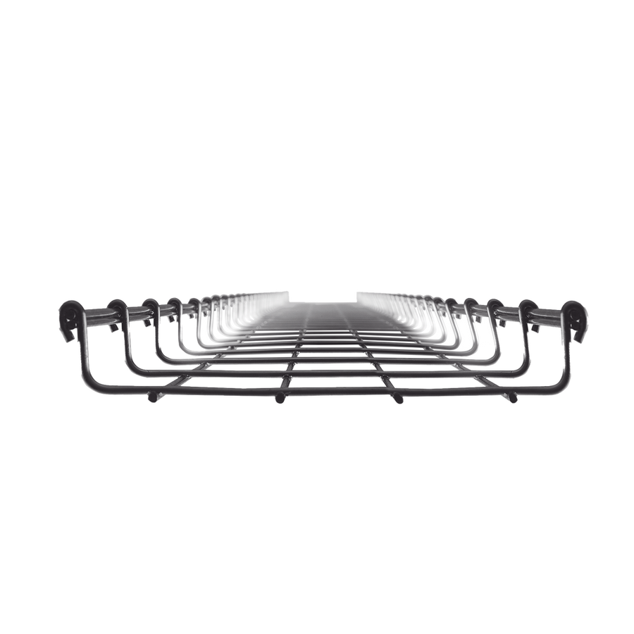 Charofil CH-54-200EZ Wire Mesh Cable Tray, Electro Galvanized, up to 172 Cat6 Cables, Section 9.84 ft (3m), 2.13/7.87 in (54/200 mm) Width