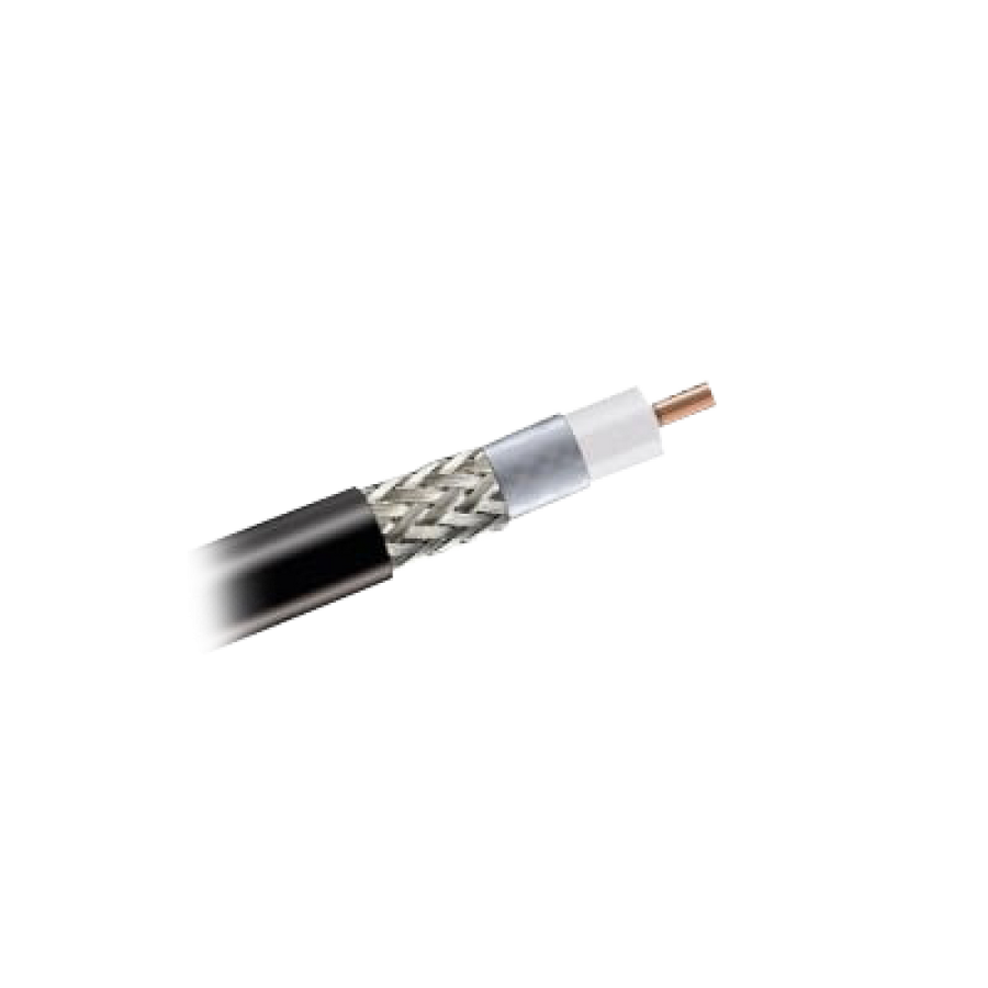 Commscope (andrew) CNT400FT Cable coaxial 90% de blindaje, certificación RoHS, conductor de cobre revestido de aluminio, 50 Ohms