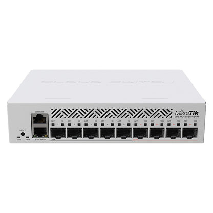 MikroTik CRS310-1G-5S-4S+IN 10G SFP+ Managed Fiber Switch 5× SFP, 4× SFP+