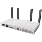 MikroTik CRS418-8P-8G-2S+5axQ2axQ-RM-US 16-Port PoE+ L3 Switch with 10G SFP+ & Wi-Fi 6 RouterOS (US Version)