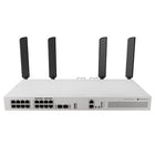 MikroTik CRS418-8P-8G-2S+5axQ2axQ-RM-US 16-Port PoE+ L3 Switch with 10G SFP+ & Wi-Fi 6 RouterOS (US Version)