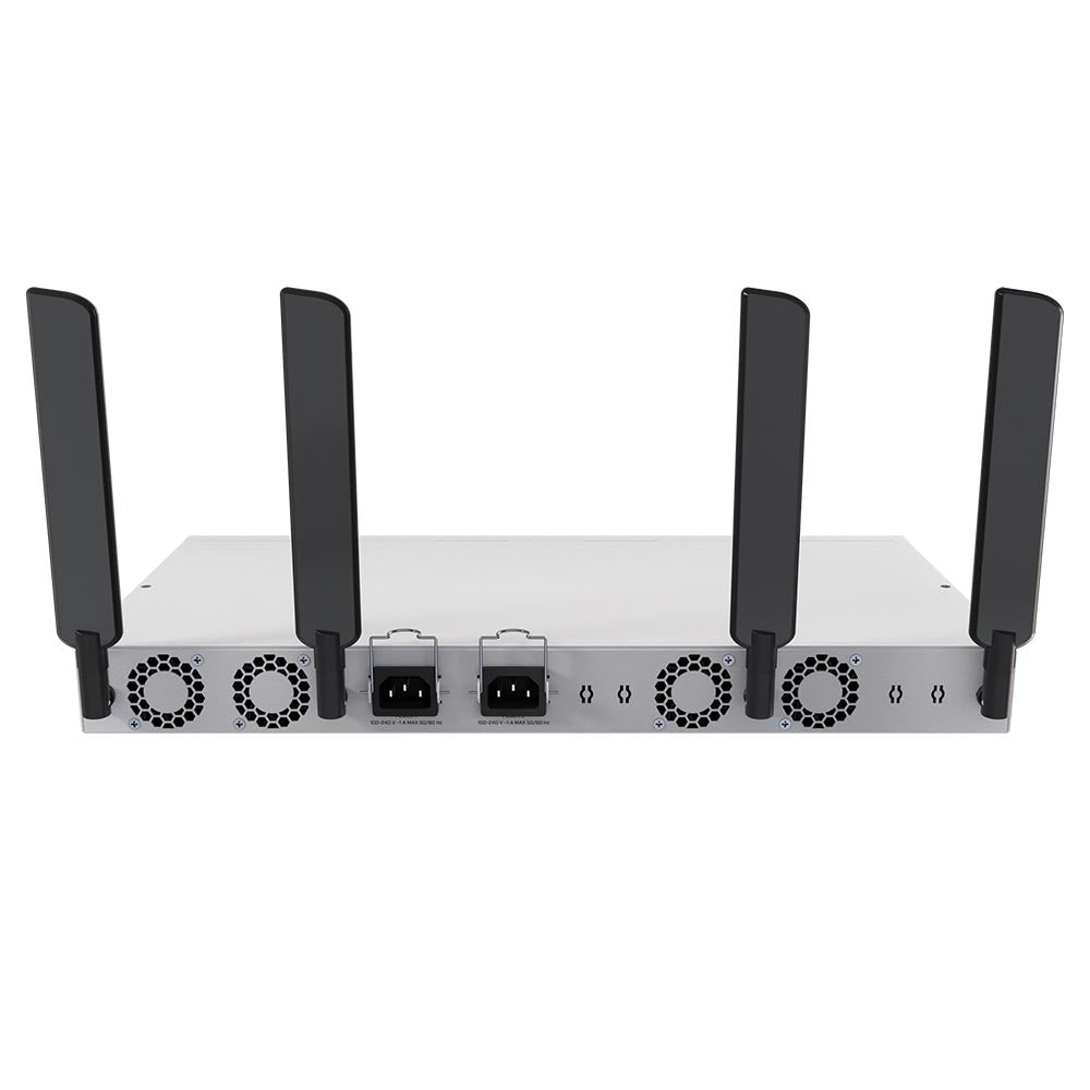 MikroTik CRS418-8P-8G-2S+5axQ2axQ-RM-US 16-Port PoE+ L3 Switch with 10G SFP+ & Wi-Fi 6 RouterOS (US Version)