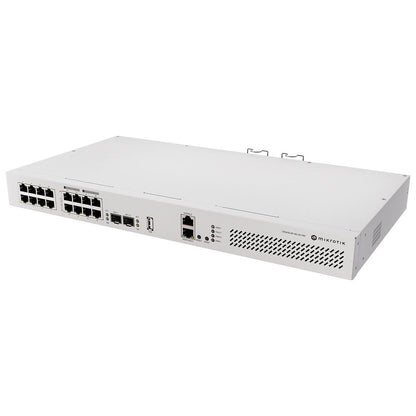 MikroTik CRS418-8P-8G-2S+RM 16-Port Gigabit PoE+ L3 Switch with 2x 10G SFP+