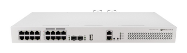 MikroTik CRS418-8P-8G-2S+RM 16-Port Gigabit PoE+ L3 Switch with 2x 10G SFP+