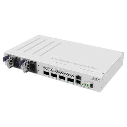 MikroTik CRS504-4XQ-IN 4-Port 100G QSFP28 Cloud Router Switch with RouterOS v7