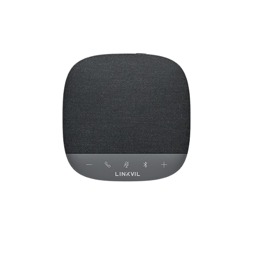 Fanvil CS20 Portable USB Bluetooth Speakerphone ENC AGC Full-Duplex 16-Hour Battery Trio-Mic for Conference & Mobile Use