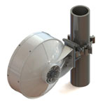 Cambium Networks N800082D005A PTP820E / PTP850E 1' Single Polarization Antenna, 80GHz, RFU-E type and UG387 - Andrew