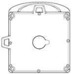Cambium Networks N110082L125A PTP820 REMEC Interface Antenna Adaptor Kit, 11GHz, Single Polarity