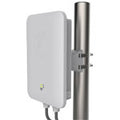 Cambium Networks PL-501S000A-US cnPilot Enterprise E501S Outdoor 802.11ac Wave 1 Dual Band Wi-Fi Access Point with 90-120 degree Integrated Sector Antenna, PoE Injector and Tilt Bracket, FCC US. No PoE Injector