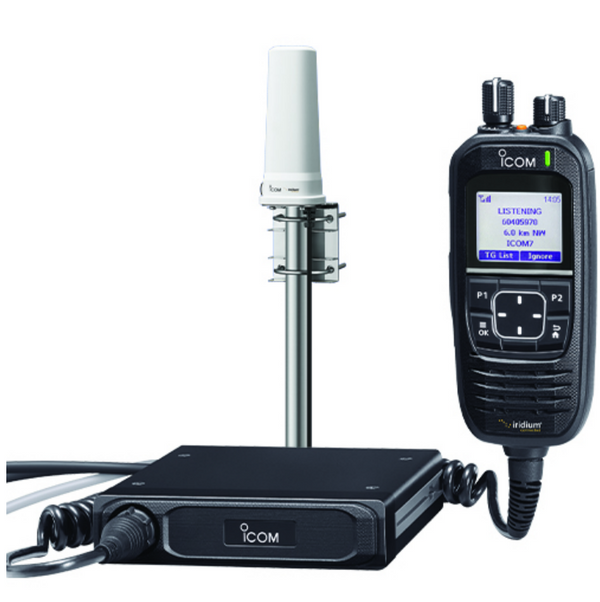 Icom IC-SAT100M Iridium Satellite PTT Mobile Radio Global Coverage