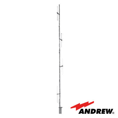 CommScope DB224-B Andrew Omni Exposed Dipole Antenna, 155-165 MHz, 360 deg. Horizontal Beamwidth, Fixed Electrical Tilt