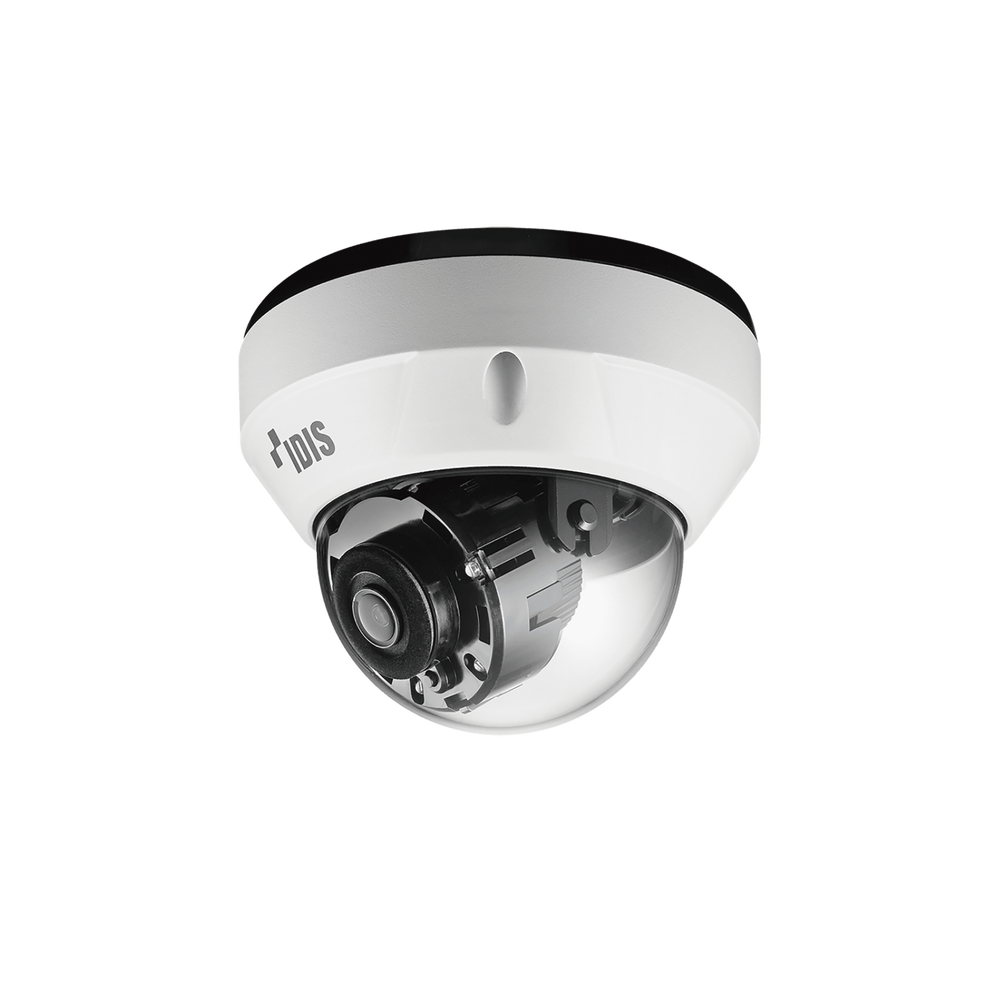 Idis DCD4216WRXA28M(US) Full HD Fixed-Focal Lens (2.8 mm), IR Dome Camera, Vandal-Resistant IK10/IP67, NDAA Compliant, PoE, Day and Night (ICR), WDR, IR LED, ONVIF