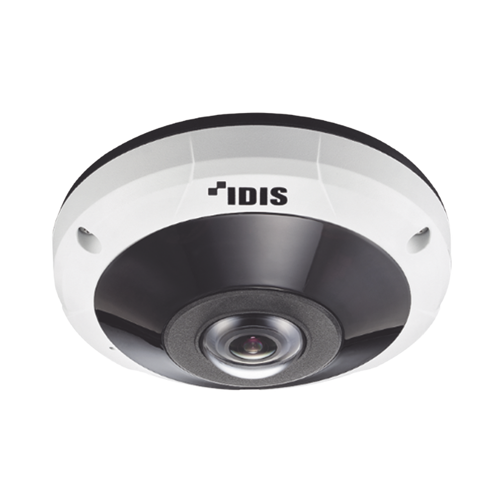 Idis DCY6C16WRX(US) Fisheye IP 12 MP | Multiple Views | IK10 / IP67 | MicroSD Up To 256Gb | IR 32ft | Real WDR | Alarm Input And Output | Dewarping | NDAA Compliance