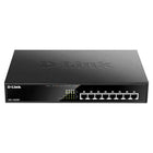 D-Link DGS-1008MP 8-Port Gigabit PoE Unmanaged Switch 125W PoE+ Budget 1U 802.3at