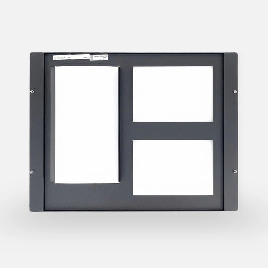 Notifier DPA-2B Dress Plate, for Dvc+cpu, 2-ROWS