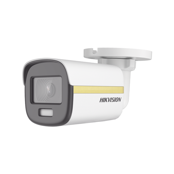 Hikvision DS-2CE10UF3T-E [ColorVu] TURBOHD Bullet 4K (8 Megapixel) / 24/7 Color Image / 2.8 mm Lens / METAL / White Light 65ft / Outdoor IP67 / WDR 130 dB