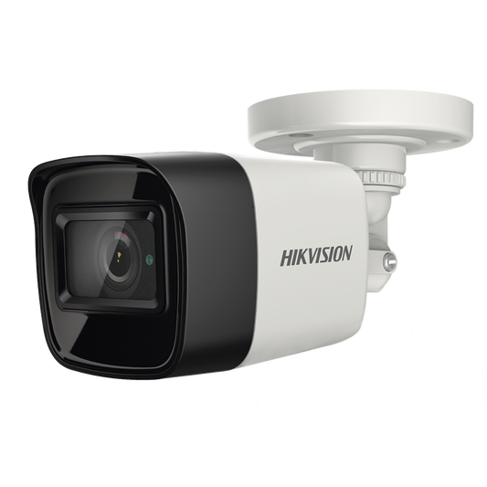 Hikvision DS-2CE16U1T-ITF 4K Fixed Mini Bullet Camera / 8 MP / Water and dust resistant (IP67) / EXIR 2.0 - 30 m IR