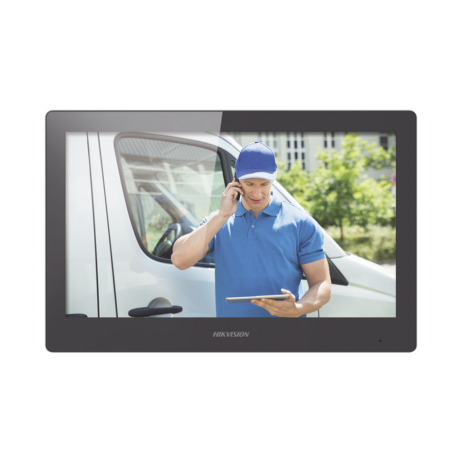 Hikvision DS-KH8520-WTE1 Video Intercom Indoor Station with 10-inch Touch Screen