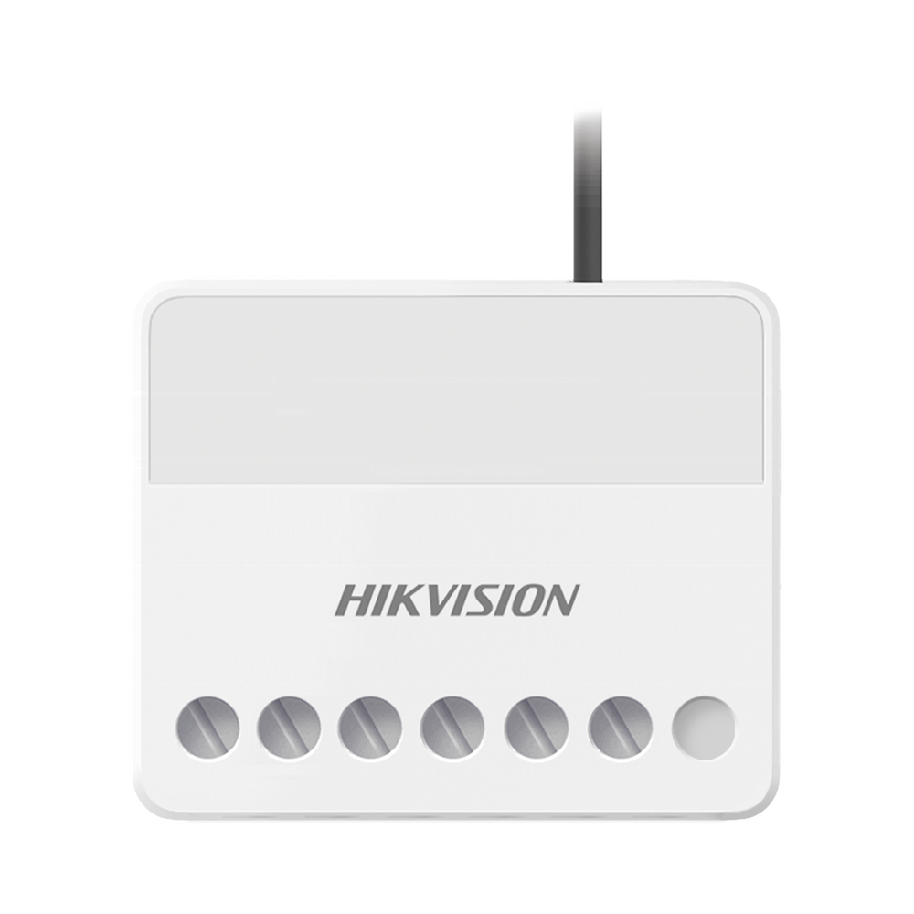Hikvision DS-PM1-O1L-WB (AX PRO) Wireless Relay / 1 Alarm Input 24/7 / 1 Relay Output 0 to 36 VDC (Max. 5 A)
