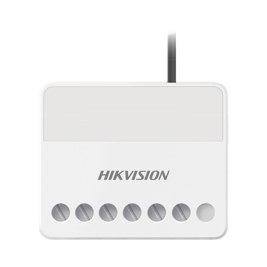 Hikvision DS-PM1-O1L-WB (AX PRO) Wireless Relay / 1 Alarm Input 24/7 / 1 Relay Output 0 to 36 VDC (Max. 5 A)
