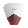 Hikvision DS-PS1-R Wired Outdoor Siren with Strobe/ Ideal for Any Alarm Panel / Red Color