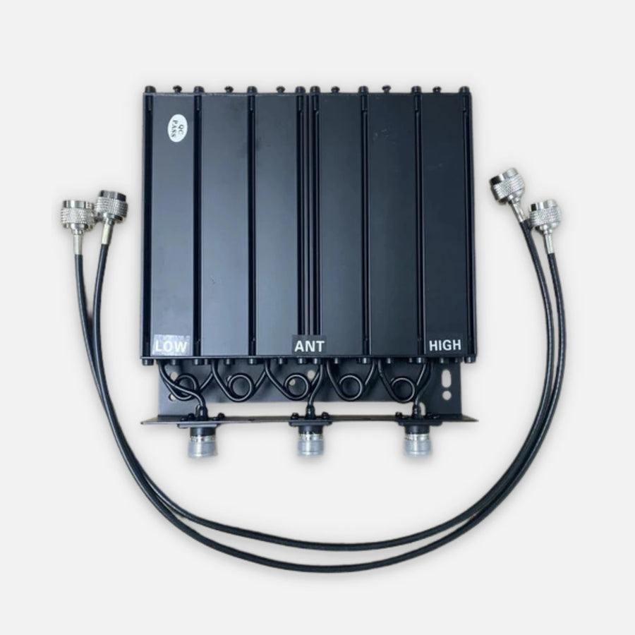EhubAmerica Duplexer 50W UHF 380-520MHz 50Ω RF Duplexer
